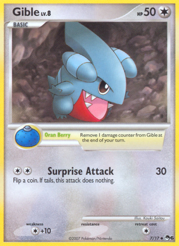Gible 007/17 Uncommon