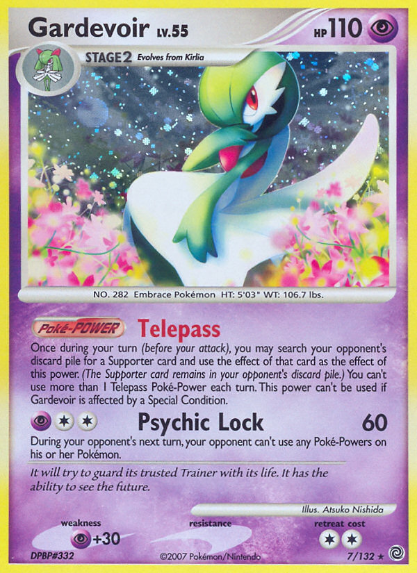 Gardevoir 007/132 Rare Holo