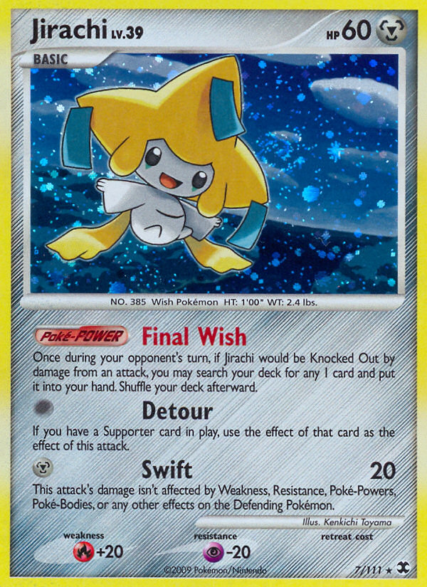 Jirachi 007/120 Rare Holo