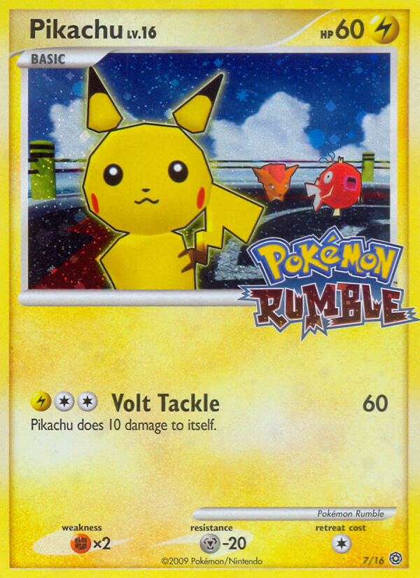 Pikachu 007/16 Unknown