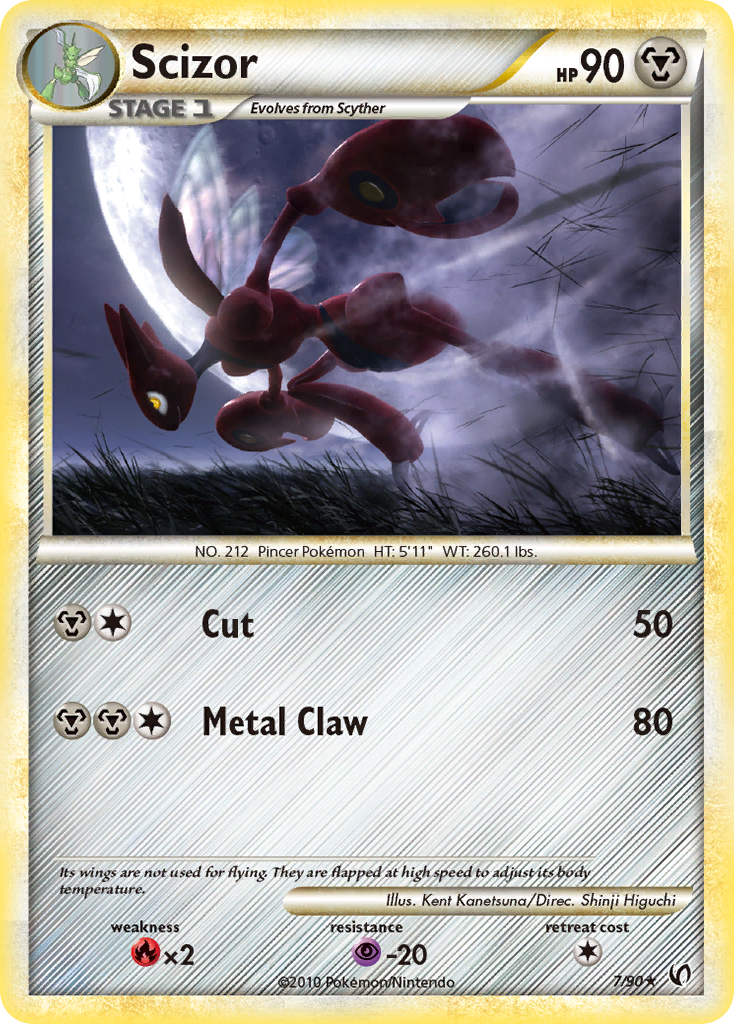 Scizor 007/91 Rare Holo