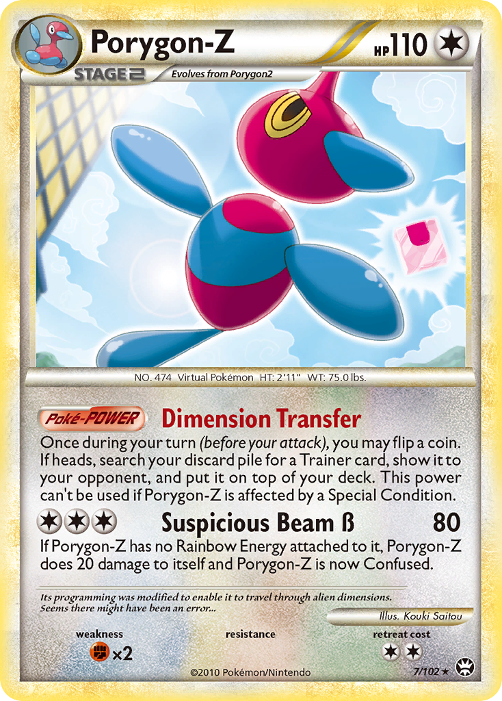 Porygon-Z 007/103 Rare Holo