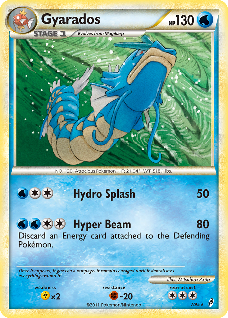 Gyarados 007/106 Rare Holo