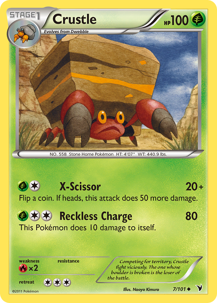 Crustle 007/102 Uncommon