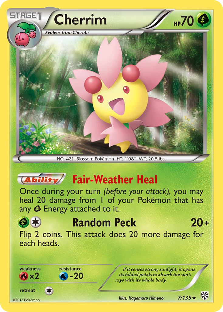 Cherrim 007/138 Rare