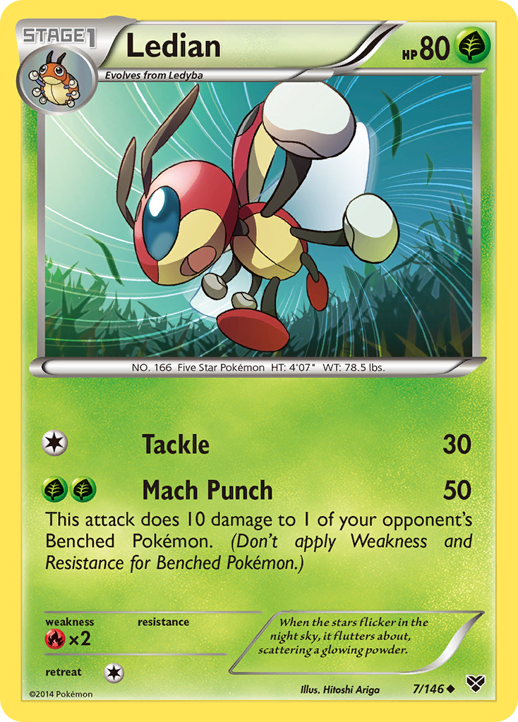 Ledian 007/146 Uncommon
