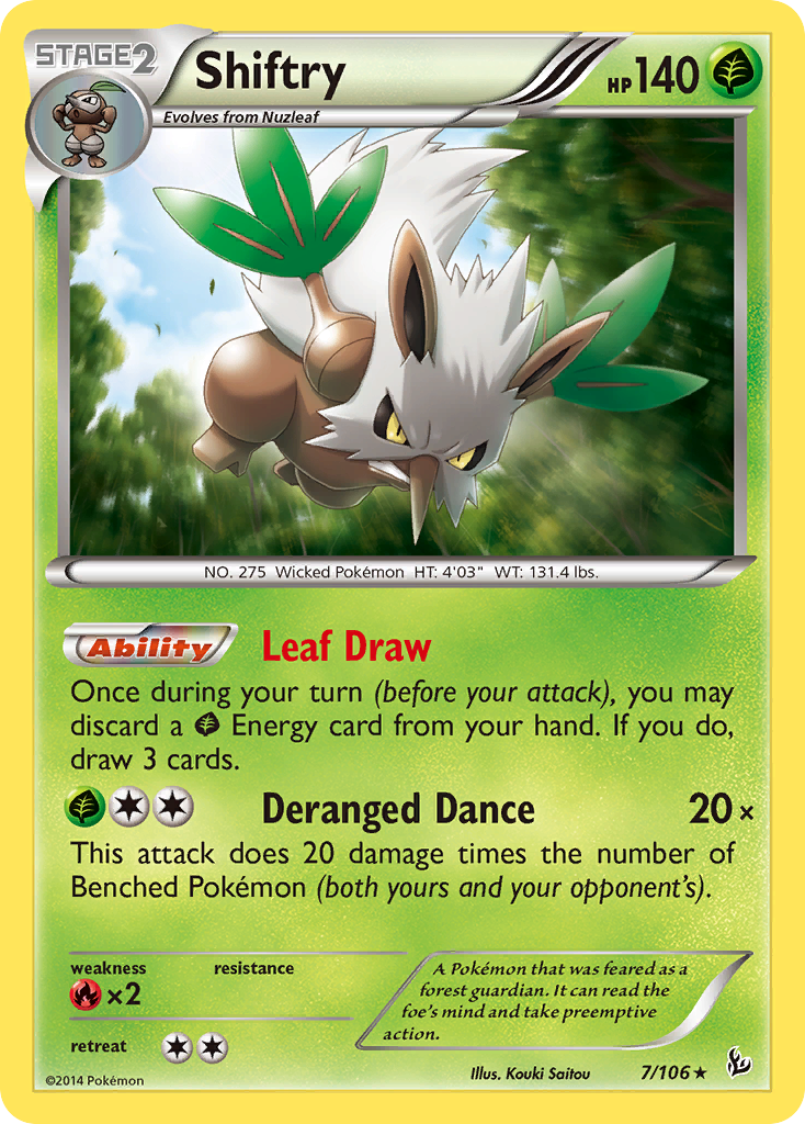 Shiftry 007/110 Rare Holo