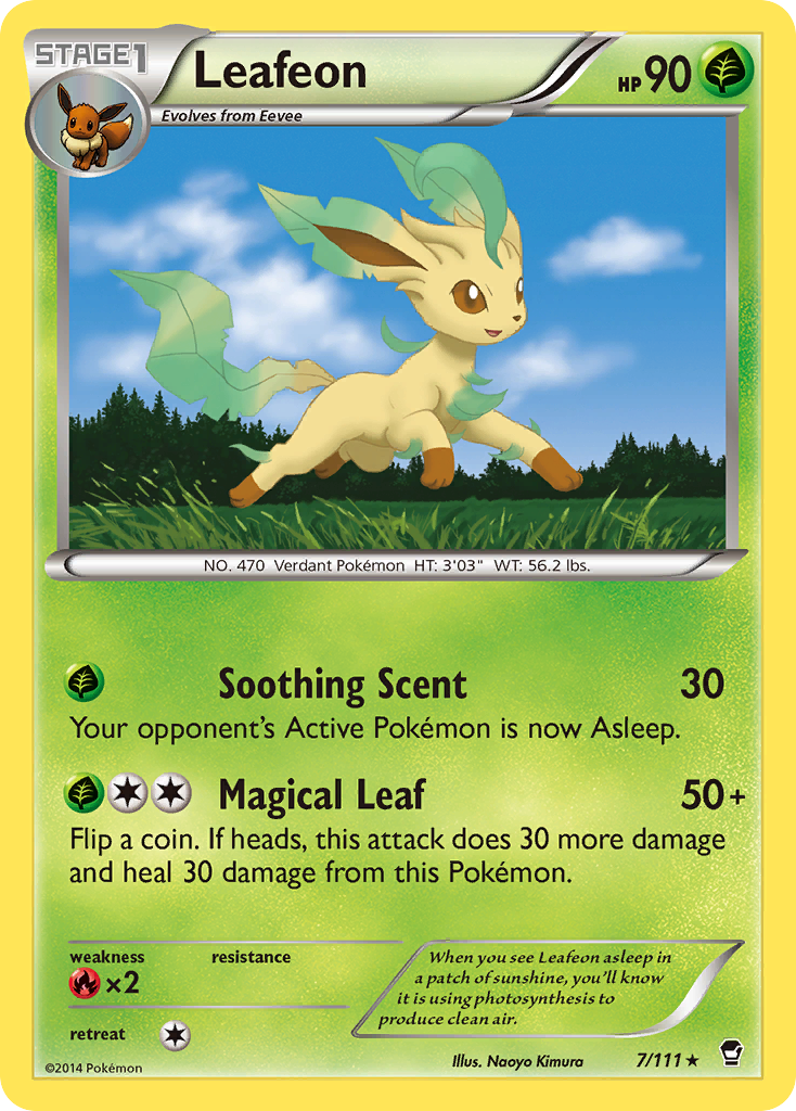 Leafeon 007/114 Rare