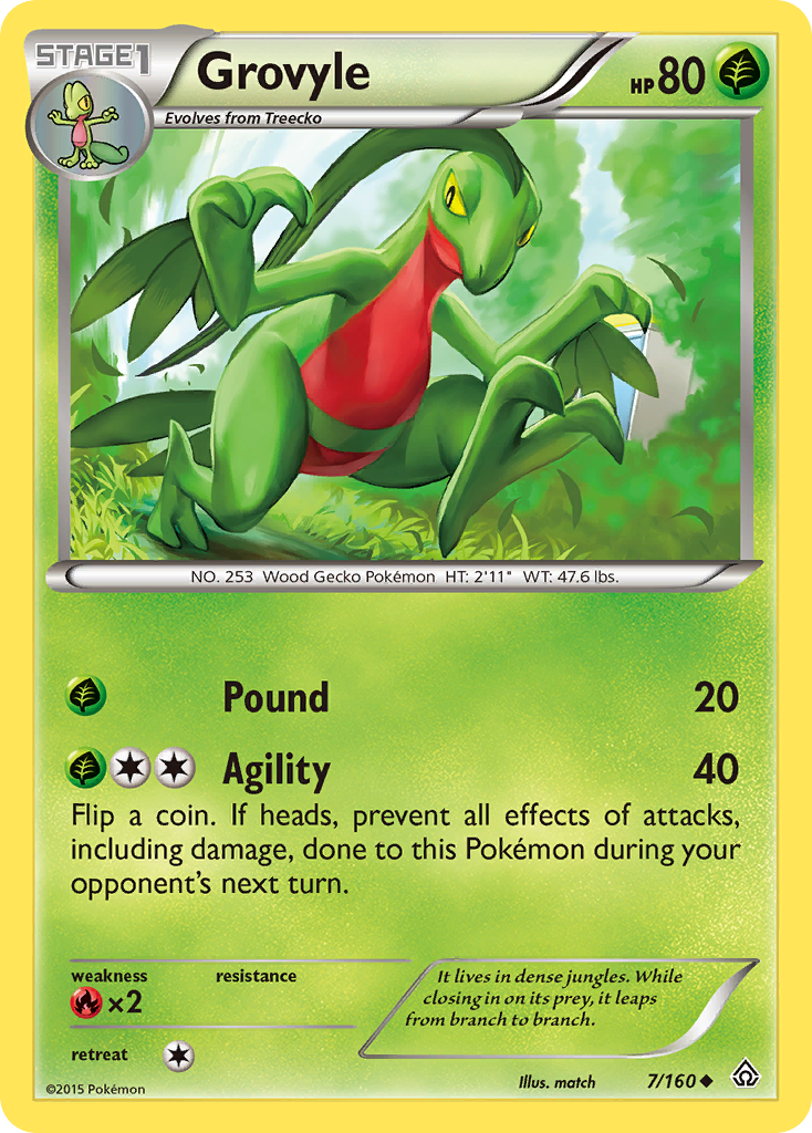 Grovyle 007/164 Uncommon