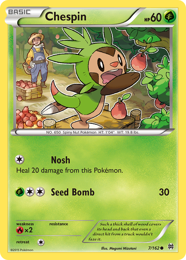 Chespin 007/165 Common