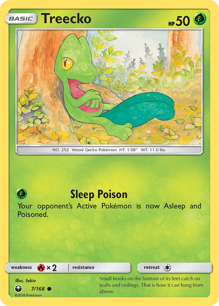 Treecko 007/187 Common