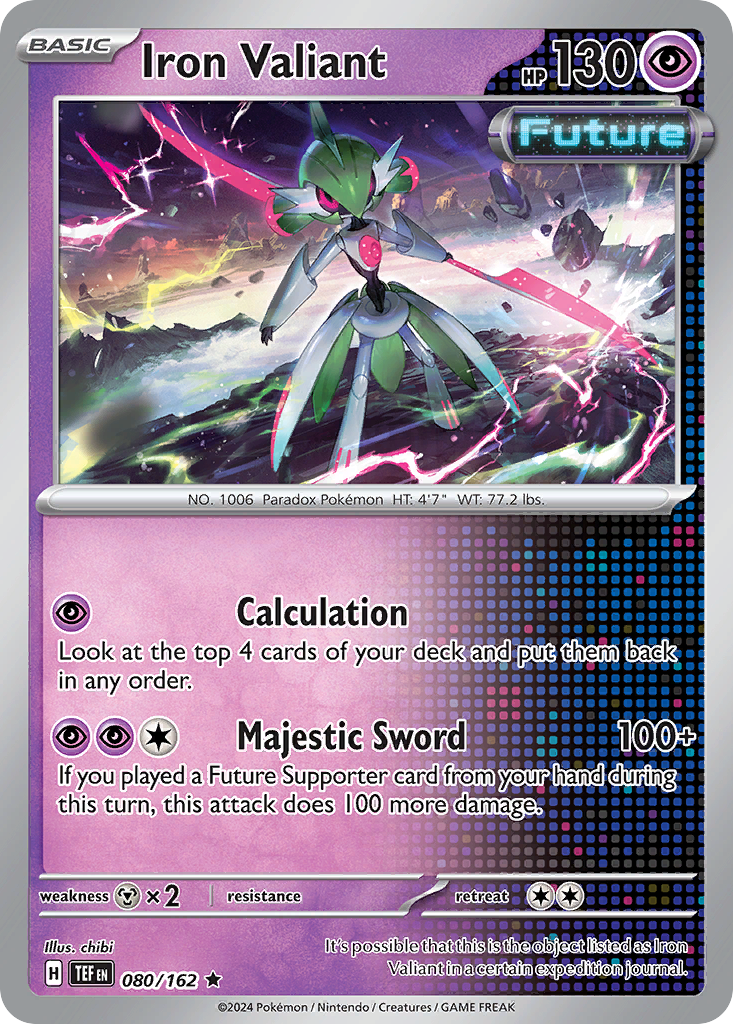 Iron Valiant 080/218 Rare