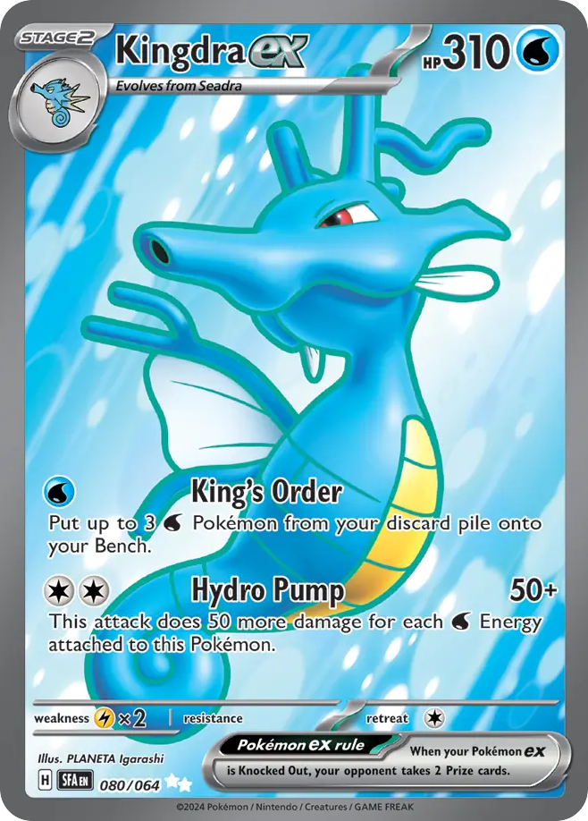 Kingdra ex 080/99 Ultra Rare