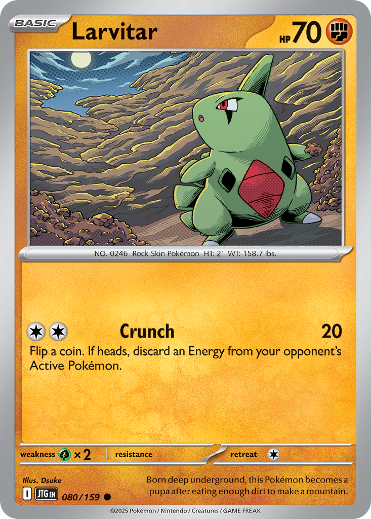 Larvitar 080/190 Common