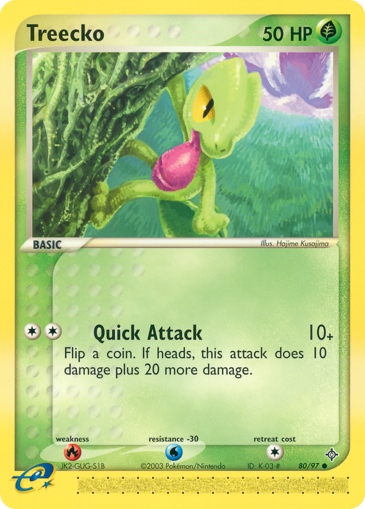Treecko 080/100 Common
