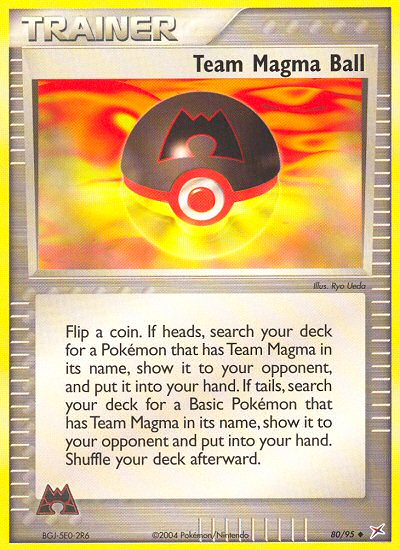 Team Magma Ball 080/97 Uncommon