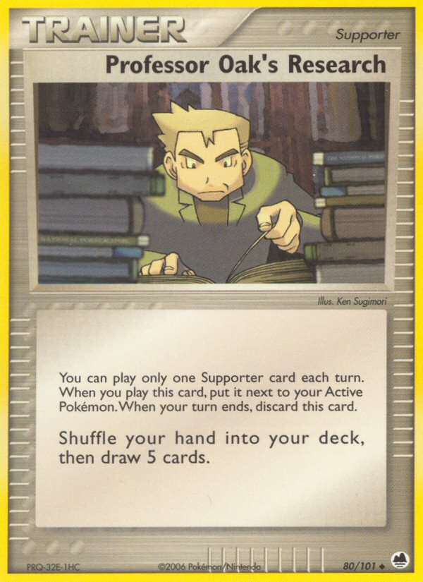 Professor Oak's Research 080/101 Uncommon