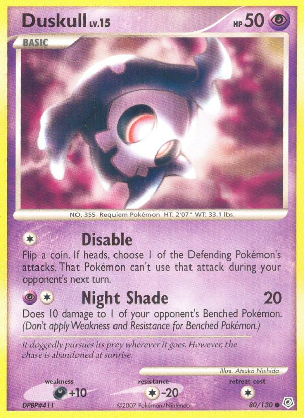 Duskull 080/130 Common