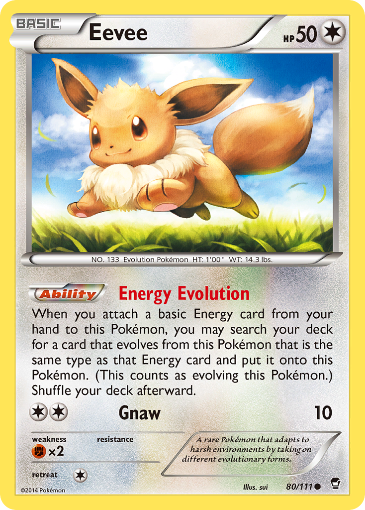 Eevee 080/114 Common