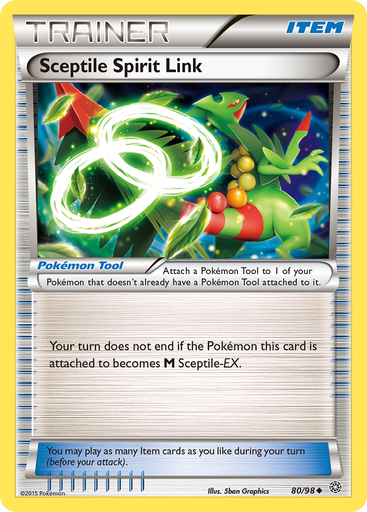 Sceptile Spirit Link 080/100 Uncommon