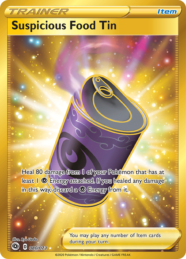 Suspicious Food Tin 080/80 Rare Secret
