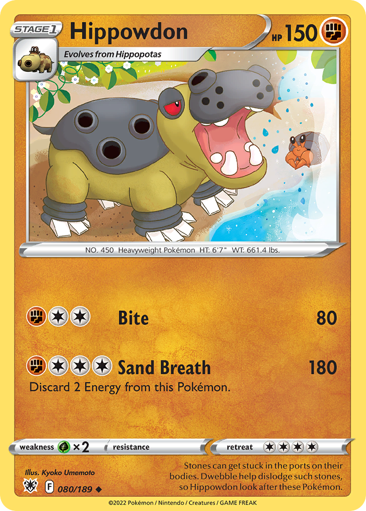 Hippowdon 080/216 Uncommon