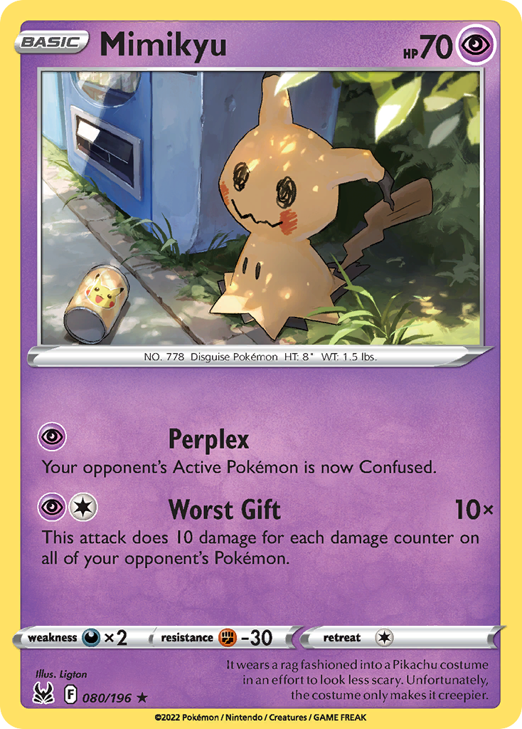 Mimikyu 080/217 Rare