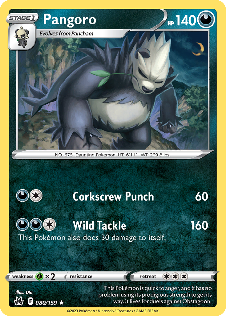 Pangoro 080/160 Rare