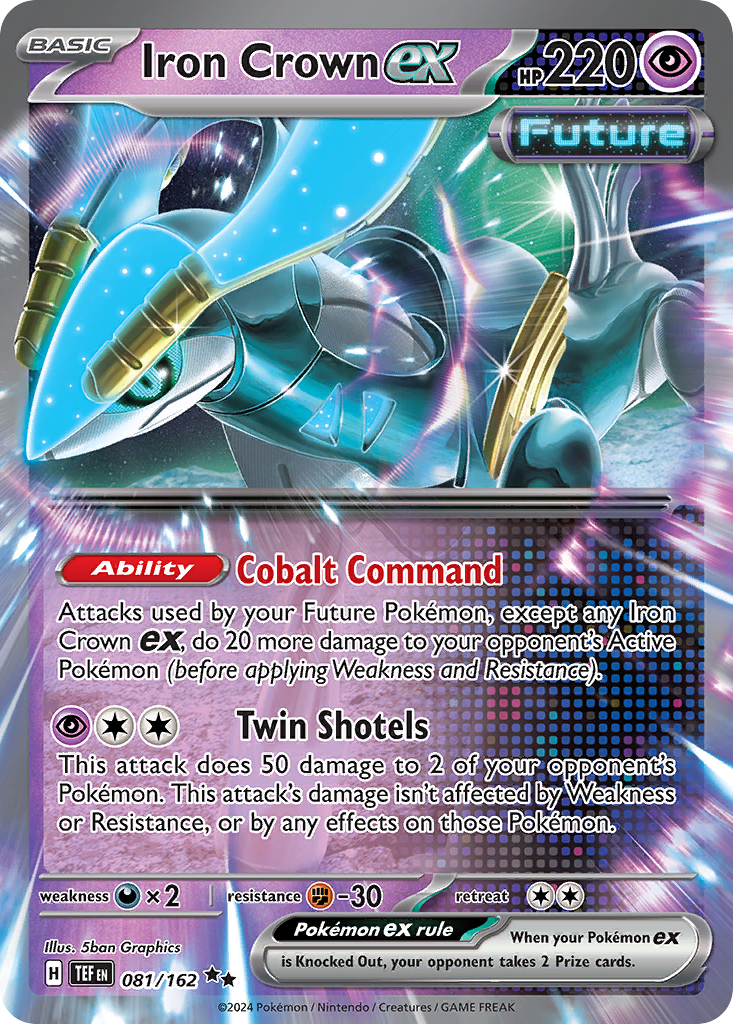 Iron Crown ex 081/218 Double Rare