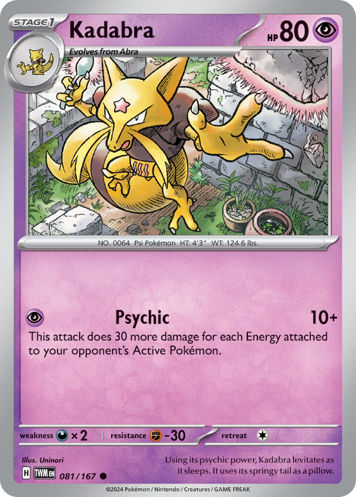 Kadabra 081/226 Common