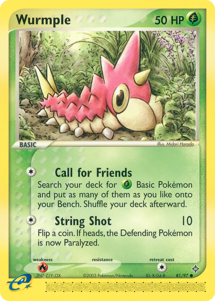Wurmple 081/100 Common