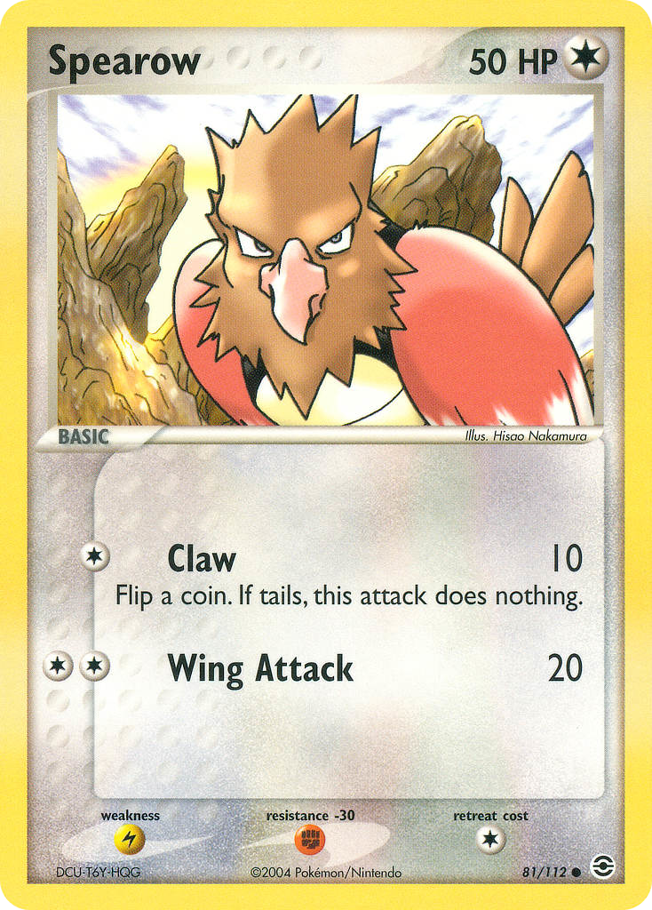 Spearow 081/116 Common