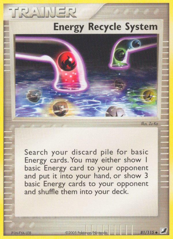 Energy Recycle System 081/145 Uncommon