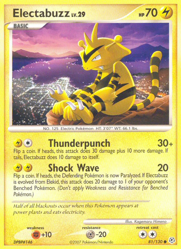 Electabuzz 081/130 Common