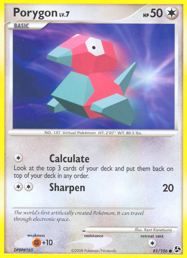 Porygon 081/106 Common