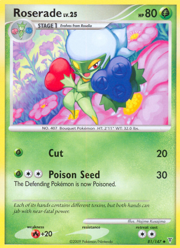 Roserade 081/153 Uncommon