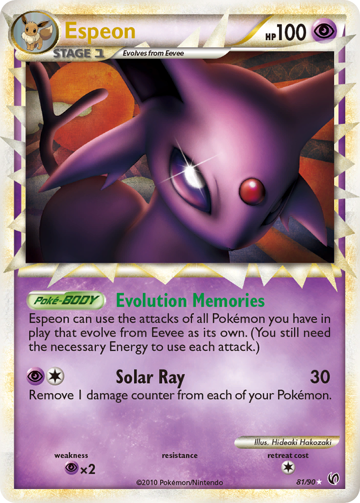 Espeon 081/91 Rare Prime