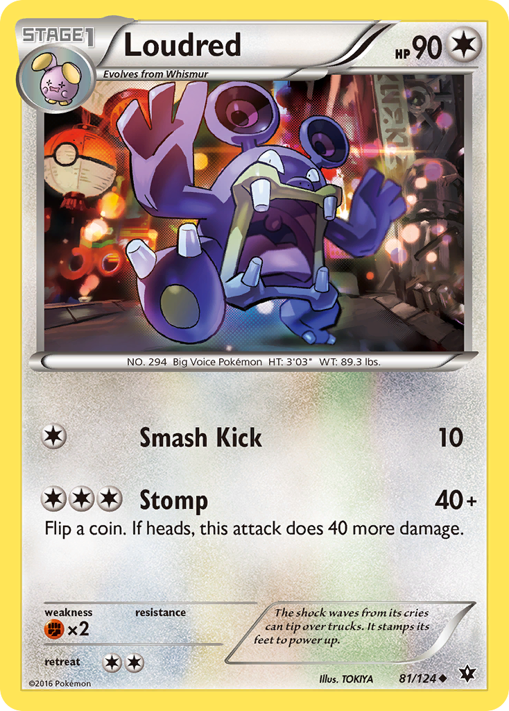 Loudred 081/129 Uncommon
