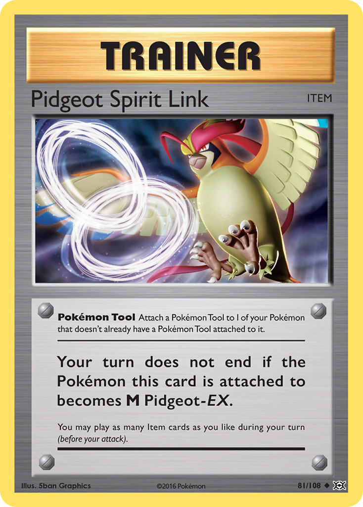 Pidgeot Spirit Link 081/113 Uncommon