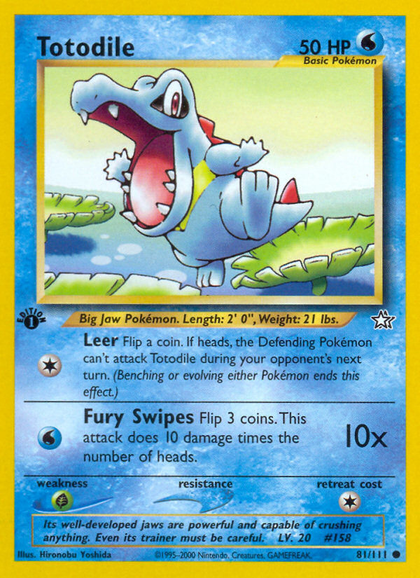 Totodile 081/111 Common