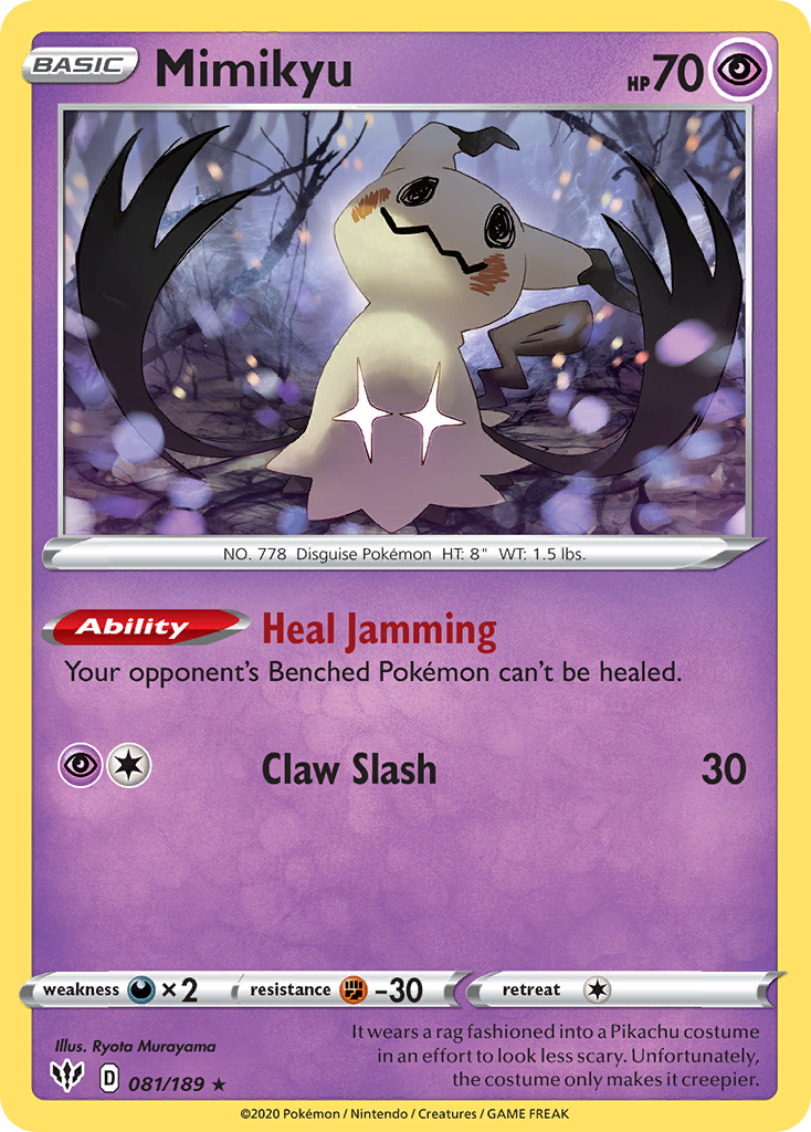 Mimikyu 081/201 Rare