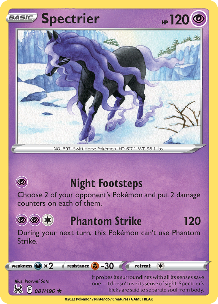 Spectrier 081/217 Rare Holo
