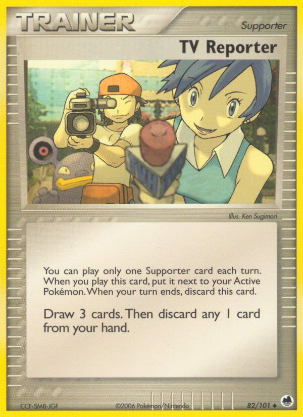 TV Reporter 082/101 Uncommon