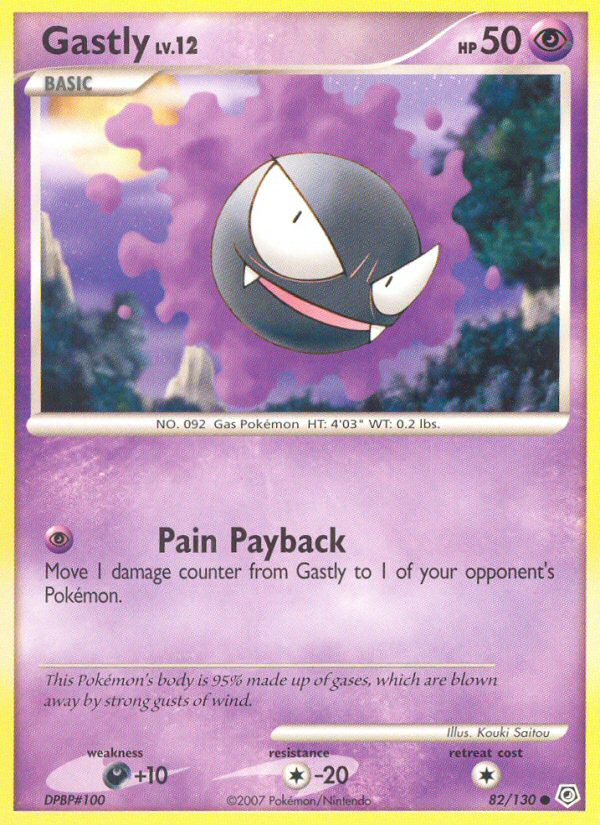 Gastly 082/130 Common