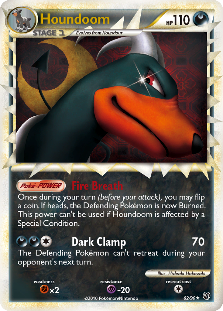 Houndoom 082/91 Rare Prime