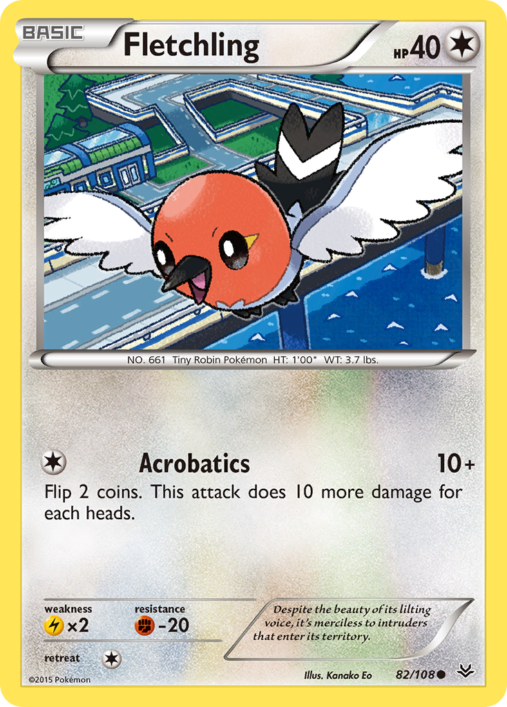 Fletchling 082/112 Common