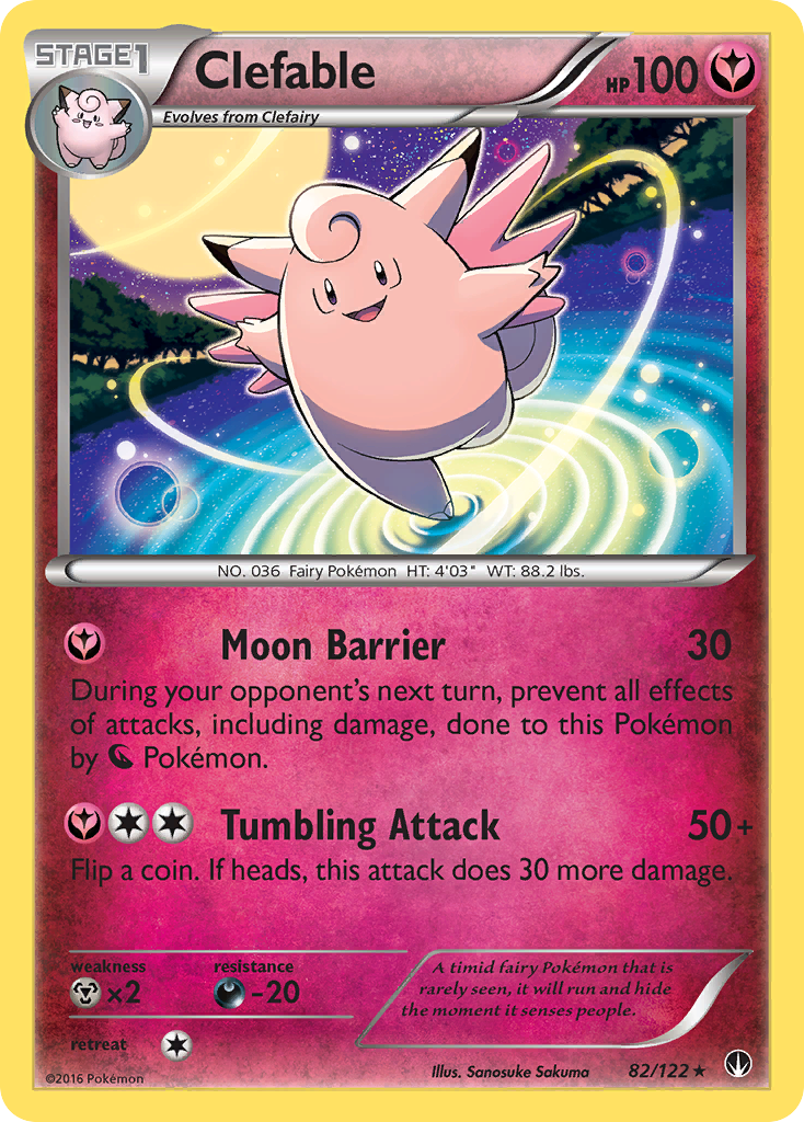 Clefable 082/126 Rare