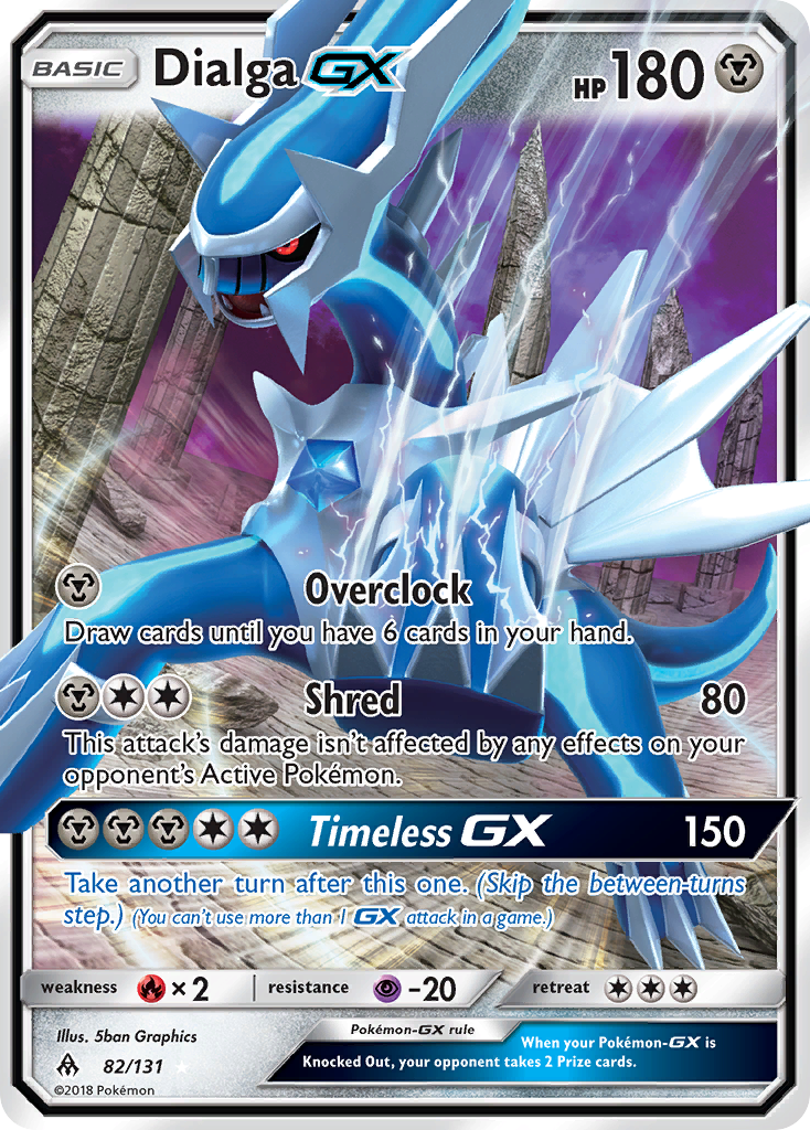 Dialga-GX 082/150 Rare Holo GX