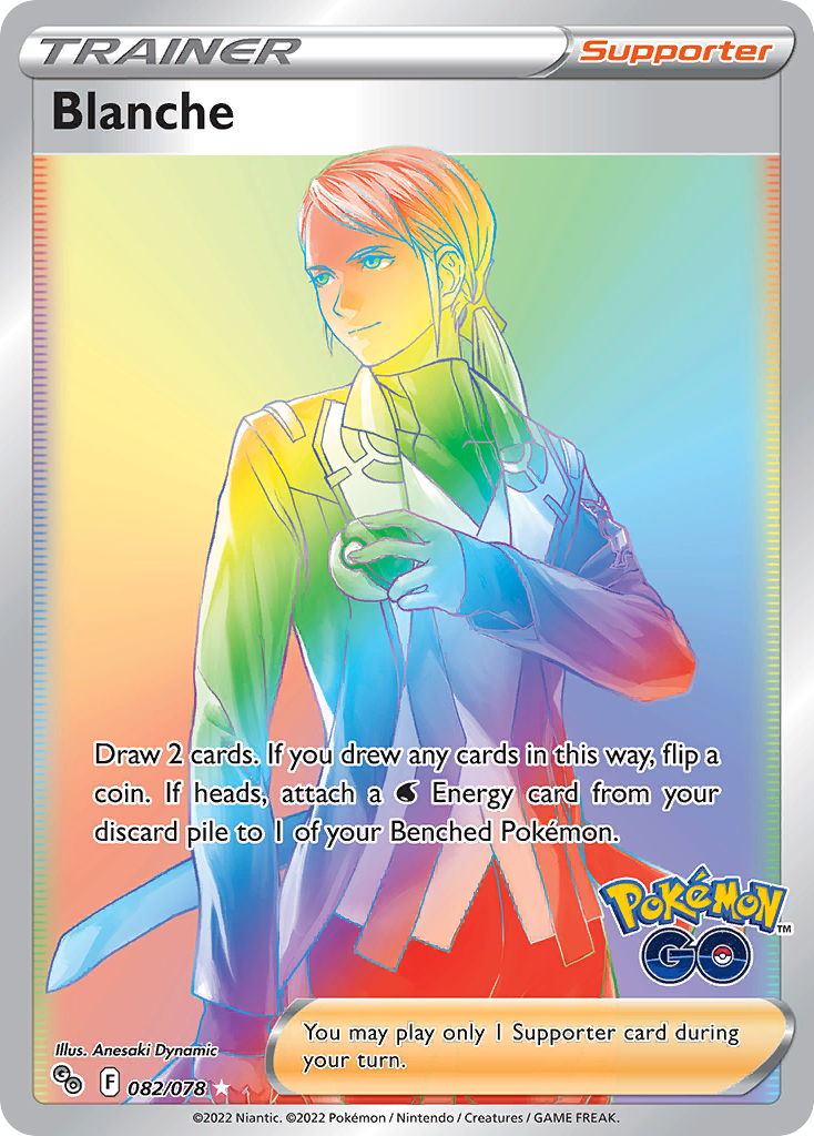 Blanche 082/88 Rare Rainbow