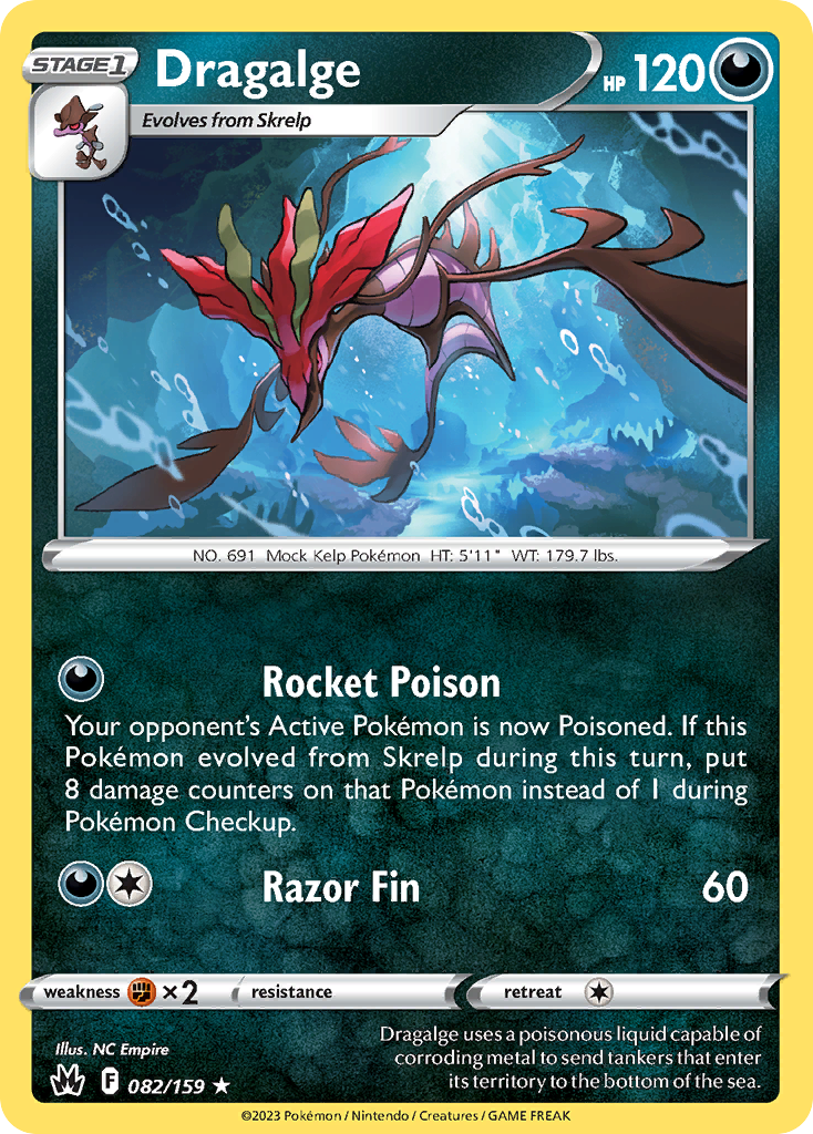 Dragalge 082/160 Rare